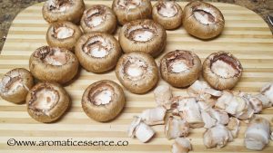 Vegetarian Stuffed Mushrooms | Simple Stuffed Mushroom Recipe