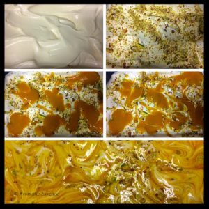Mango Ice Cream | No Churn Mango Swirl Ice Cream