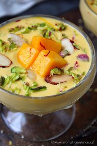 Instant Mango Shrikhand With Greek Yogurt | Aamrakhand