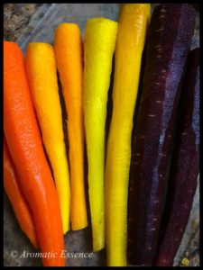 Rainbow Carrot Salad With Honey Lemon Dressing