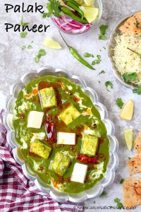 Palak Paneer | How To Make Palak Paneer | Indian Spinach & Cottage Cheese Curry