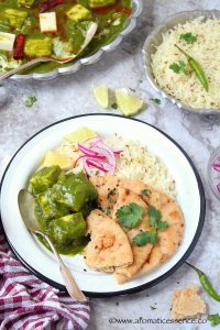 Palak Paneer | How To Make Palak Paneer | Indian Spinach & Cottage Cheese Curry