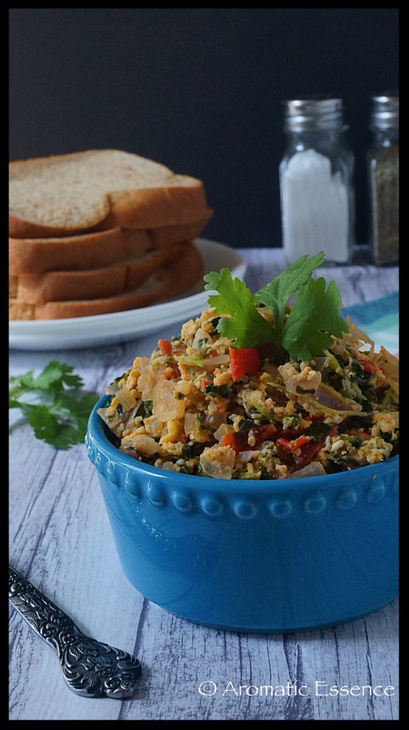 Egg Methi Bhurji (Scrambled Eggs With Fenugreek)