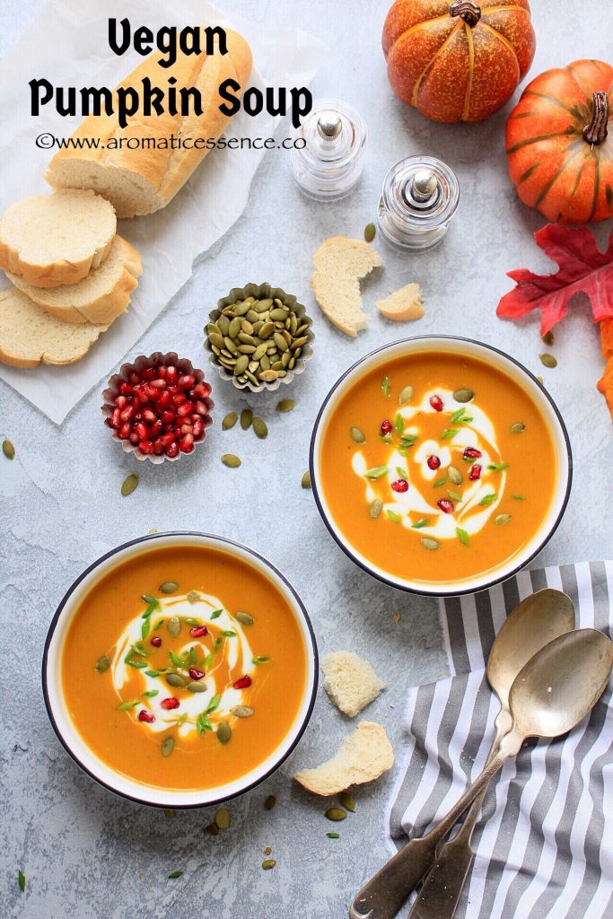 Pumpkin Soup | How To Make Pumpkin Soup (Vegan)