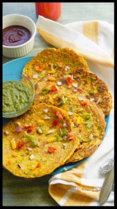 Besan Chilla | How To Make Besan Cheela | Chickpea Flour Pancakes