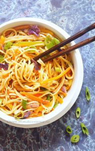 Schezwan Noodles | Szechuan Noodles | How To Make Spicy Schezwan Noodles