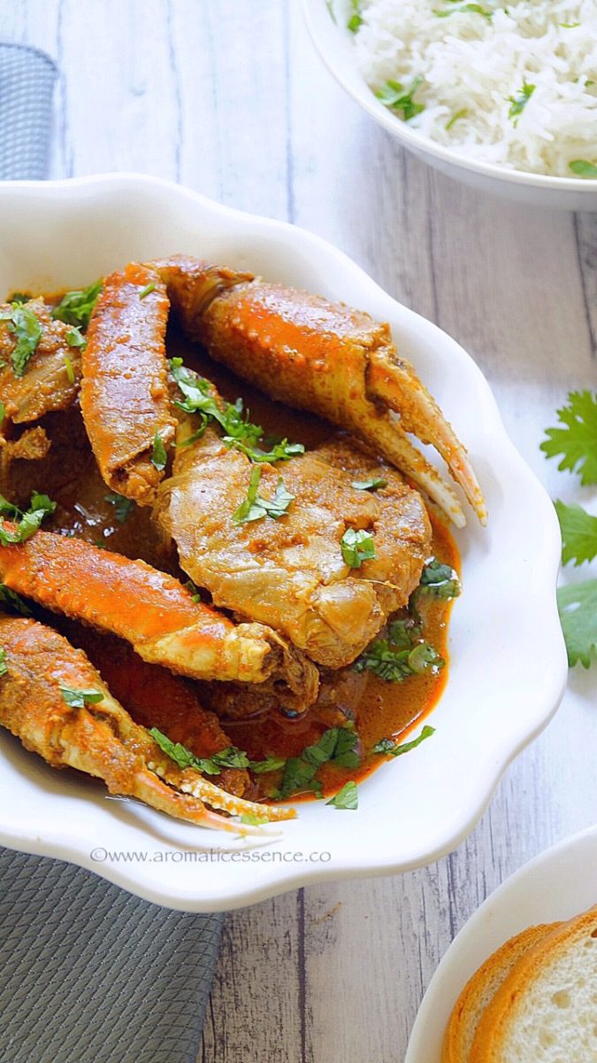 Goan crab curry