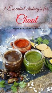 Chaat Chutneys | Chutneys For Indian Chaat Snacks