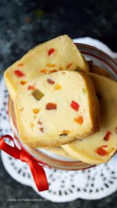 Karachi Fruit Biscuits (eggless) #fruitbiscuits #eggless #karachibiscits #baking #indian @aromaticessence