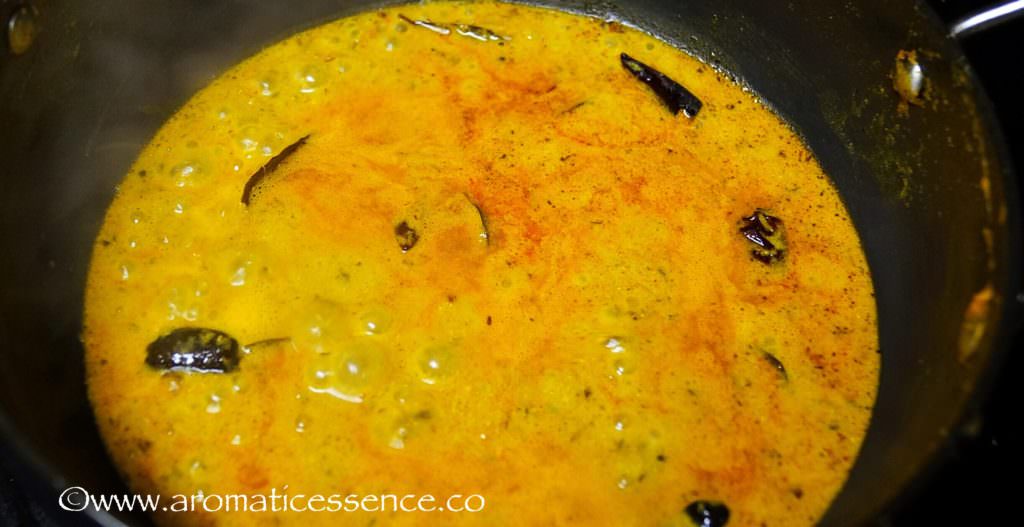 Dahi Bhindi (Okra Simmered In A Spiced & Tangy Yogurt Curry)