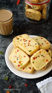 Karachi Fruit Biscuits (eggless) #fruitbiscuits #eggless #karachibiscits #baking #indian @aromaticessence