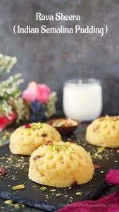 Rava Sheera | Sooji ka halwa | Indian Semolina pudding