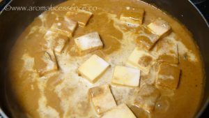 Paneer Kali Mirch (Indian cottage cheese simmered in a peppery curry)