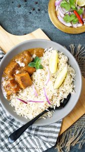 Paneer Kali Mirch (Indian cottage cheese simmered in a peppery curry)