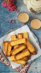 Cake Rusk | Indian Cake Rusk (Eggless)