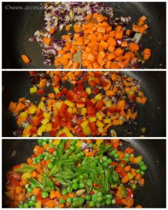 Cauliflower Rice Pilaf | Turmeric Cauliflower Rice