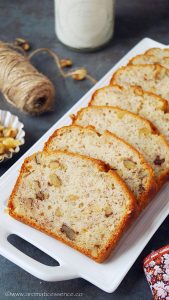 Easy Banana Bread Recipe (Eggless) | How To Make Banana Bread
