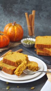 Pumpkin Bread Recipe (Eggless) | How To Make Pumpkin Bread