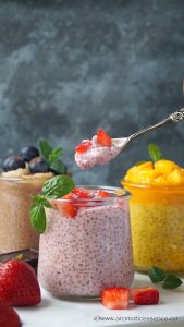 chia seed pudding plus 3 delicious variations