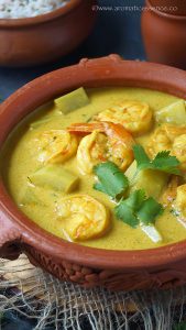 Prawn caldine