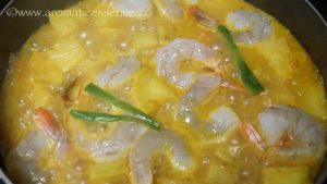Prawn Caldine | Prawn Curry With Coconut Milk (Goan Style)