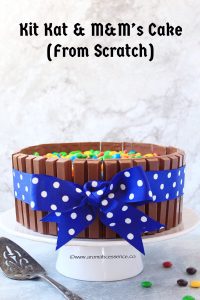 Kit Kat Cake Recipe From Scratch | M&M's Cake | Candy Cake