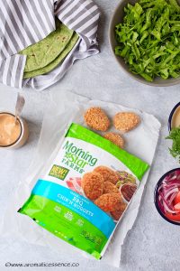 Vegan Wraps With BBQ Chik'n Nuggets