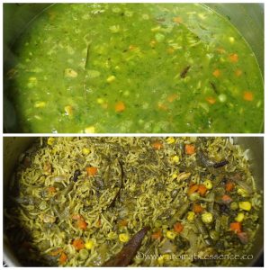 Palak Rice | Palak Pulao | Spinach Pulao