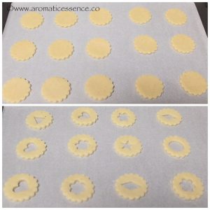 Eggless Linzer Cookies