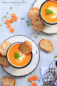 Instant Pot Carrot Soup With Ginger| Vegan Carrot Ginger Soup