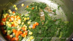 Palak Rice | Palak Pulao | Spinach Pulao