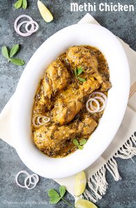 Methi Chicken Recipe | Methi Malai Chicken | Murgh Methi Malai