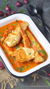 Crab Curry Recipe With Coconut | Kerala Njandu Curry