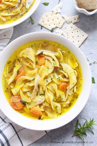 Instant Pot Chicken Noodle Soup Recipe