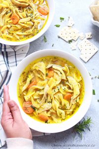 Instant Pot Chicken Noodle Soup Recipe