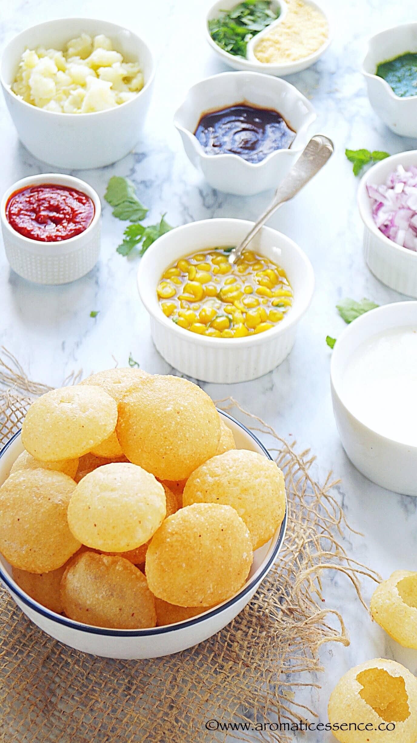 Dahi Puri Recipe | How To Make Dahi Puri