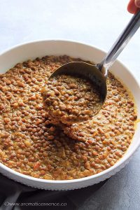 Instant Pot Lentil Curry Recipe | Vegan Brown Lentil Curry