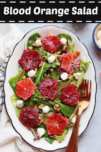 Blood orange salad
