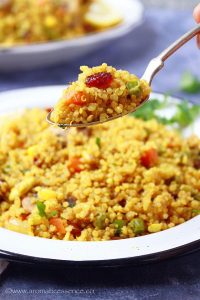 Quinoa Pulao | Instant Pot Quinoa Pilaf