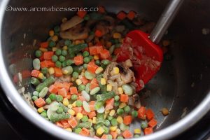 veggies added