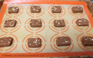 eggless chocolate cookies before baking