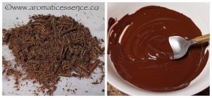 melted chocolate