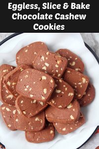 eggless chocolate cookies