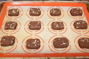 baked eggless chocolate cookies