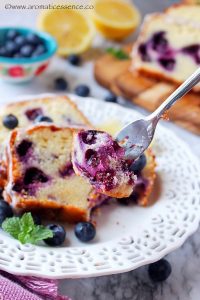 Lemon Blueberry Bread Recipe | Lemon Blueberry Loaf Cake