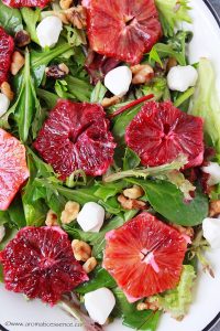 Blood Orange Salad With Blood Orange Vinaigrette