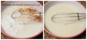 whisk wet ingredients