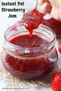 Instant Pot Strawberry Jam Recipe {Without Pectin}