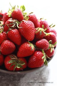 Fresh strawberries