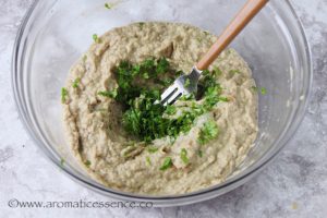add chopped cilantro or parsley